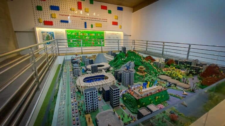 Maquete De Lego Exposi O Permanente Na Cidade Das Artes