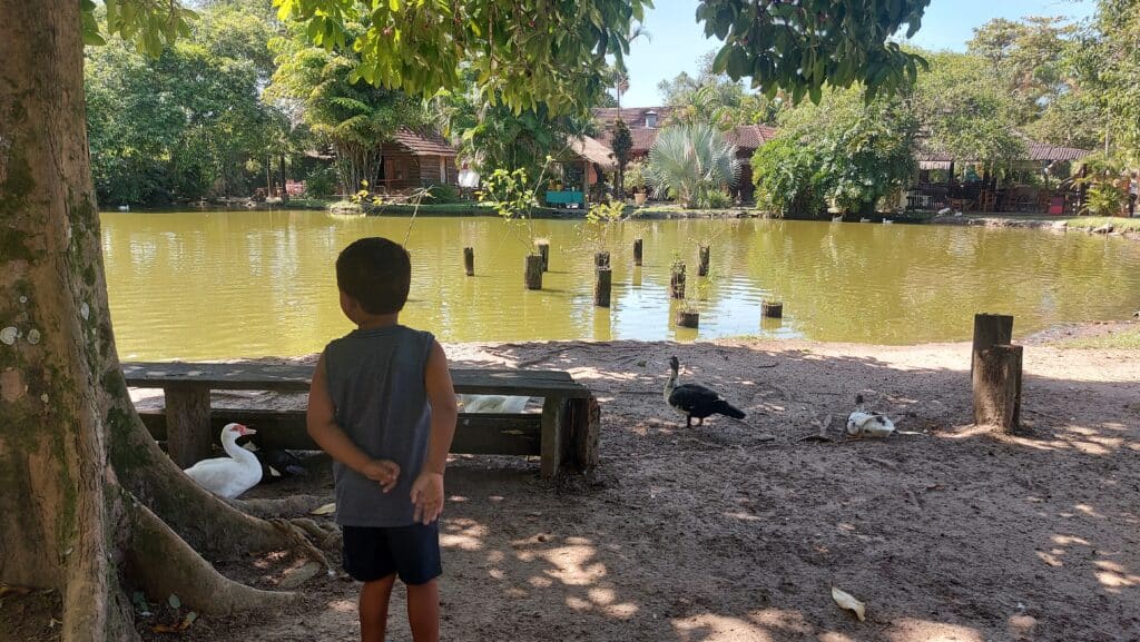 Lago na Fazendinha Rio