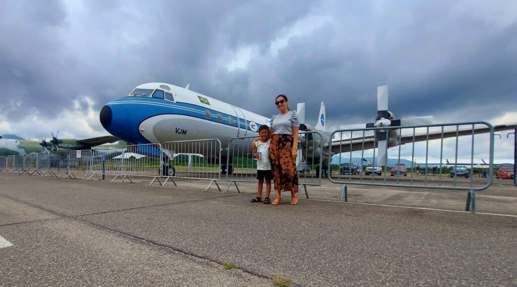 Museu aeroespacial - Pátio Externo