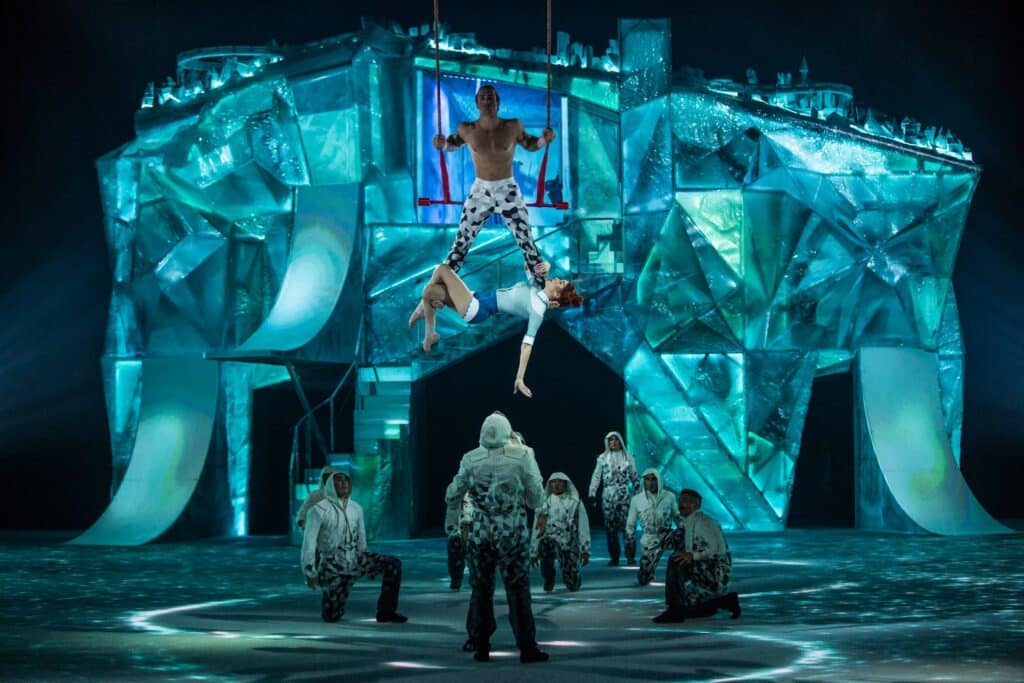 Espetáculo CRYSTAL: show de gelo do Cirque du Soleil - Foto: divulgação