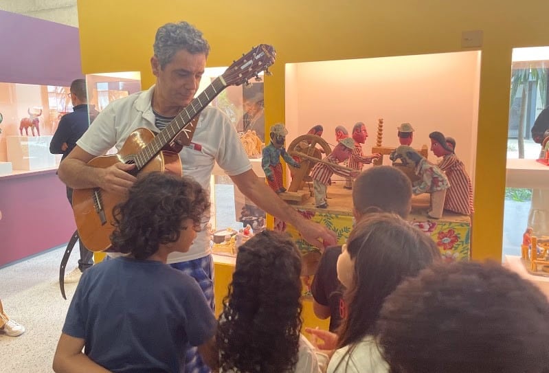 Visita Musicada no Museu do Pontal