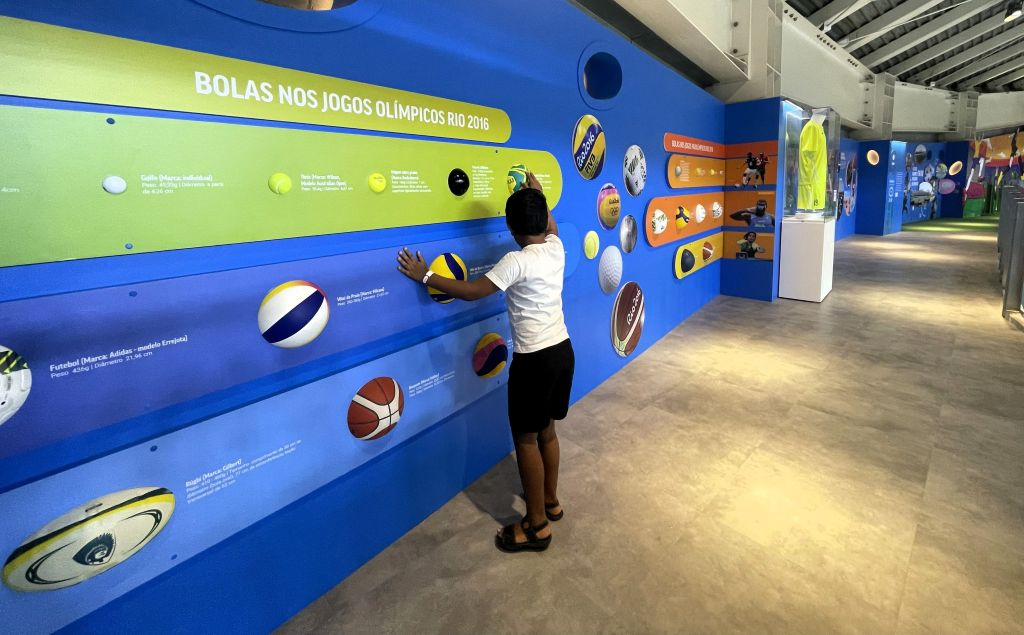 Bolas utilizadas nas competições dos jogos olímpicos de 2016