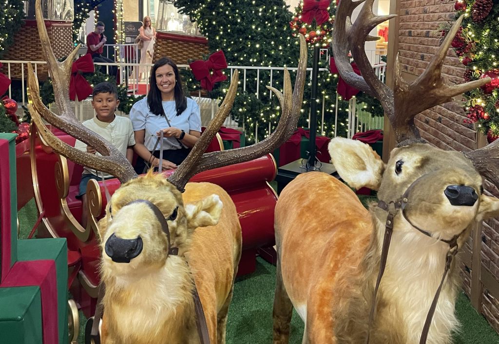 Decoração de Natal do Barra Shopping