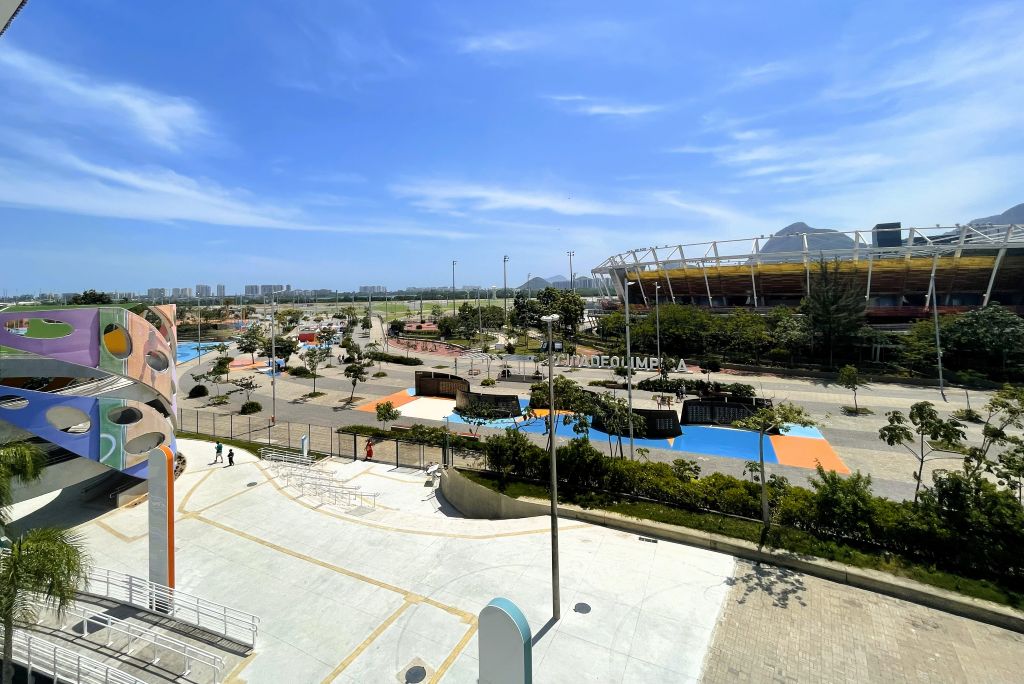 Parque Rita Lee visto do Rio Museu Olímpico