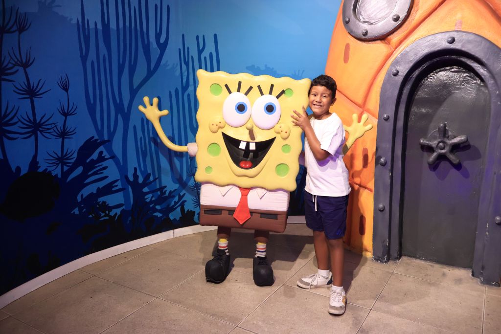 Bob Esponja no Museu de Cera RJ