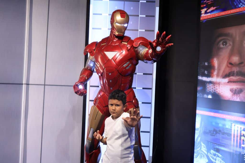 Homem de Ferro no Dreamland Museu de Cera RJ