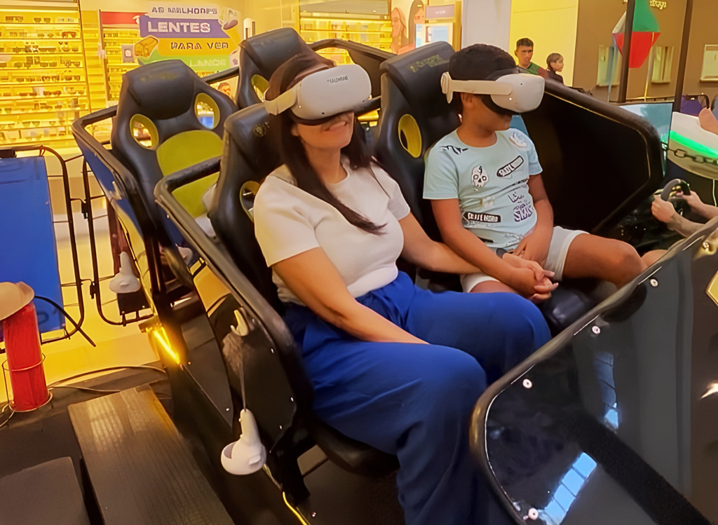 Simulador de Montanha Russa - VR21 Arena