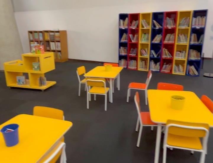 Biblioteca Ziraldo na Cidade das Artes